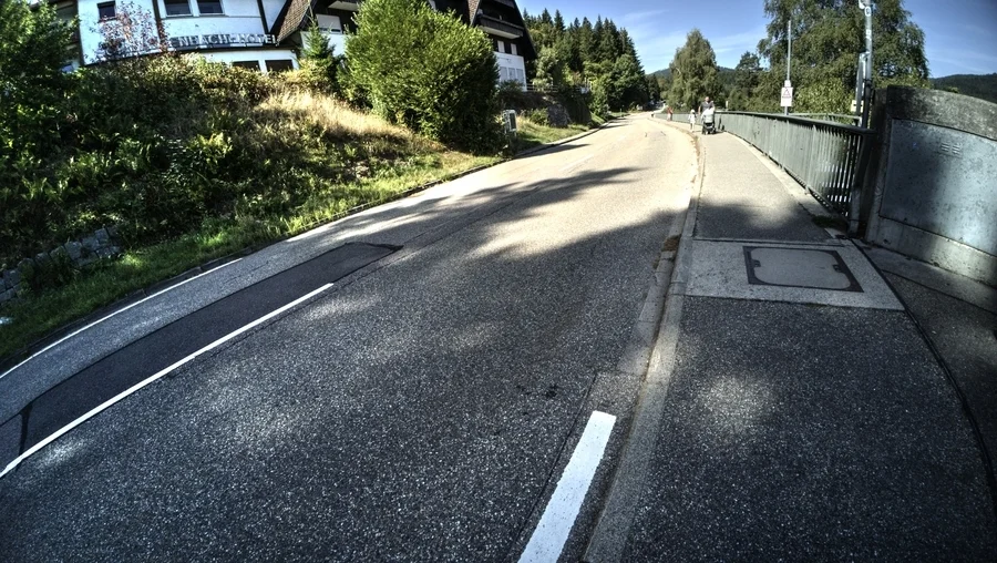 Schwarzenbachtalsperre, Baustelle