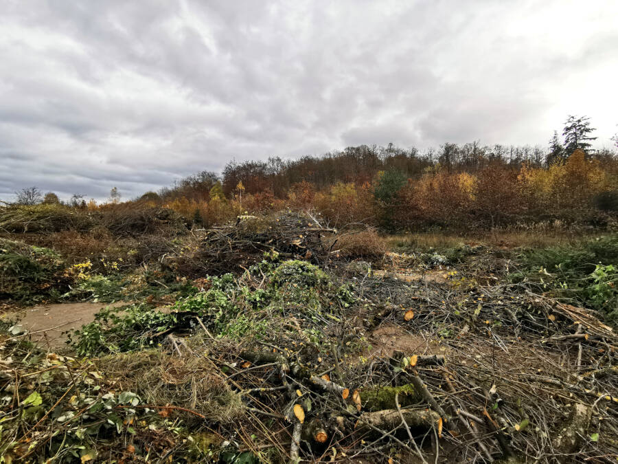 Häckselplatz in Leonberg