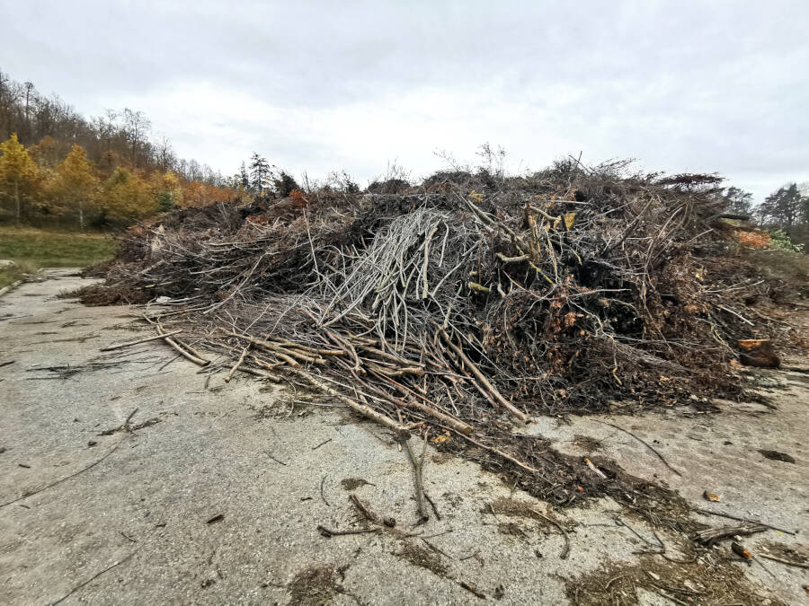 Häckselplatz in Leonberg