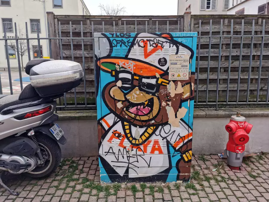 Graffiti, Straßburg