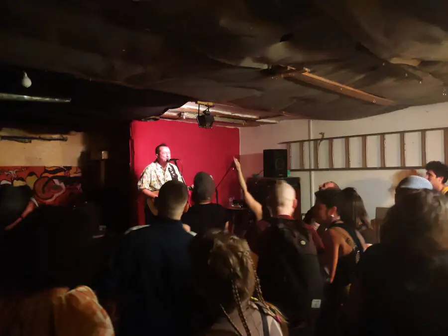 David Vincent, Punk-Konzert, Straßburg 2022